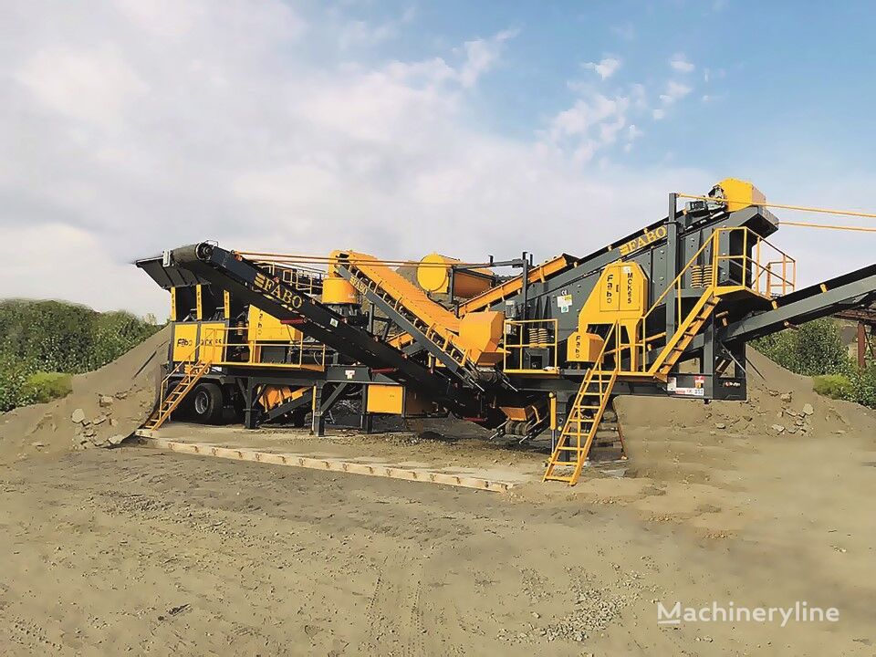 új FABO MCK-65 MOBILE CRUSHING & SCREENING PLANT FOR HARDSTONE  mobil törőberendezés