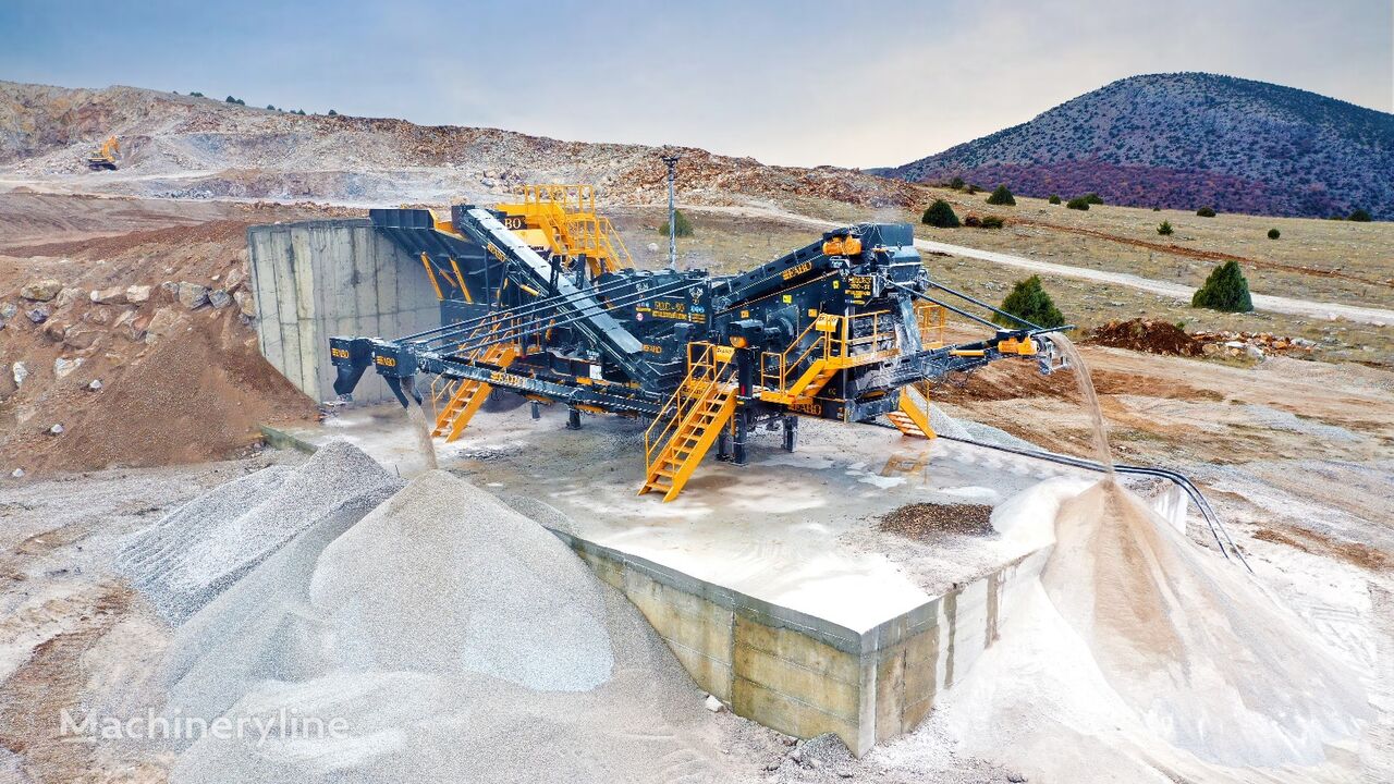 új FABO PRO 90 MOBILE CRUSHING & SCREENING PLANT | 90-130 TPH   mobil törőberendezés