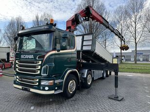 Scania G480 kipper + HMF 4020 K6- 3seiten kipper - 8x2 - Euro 5 autódaru