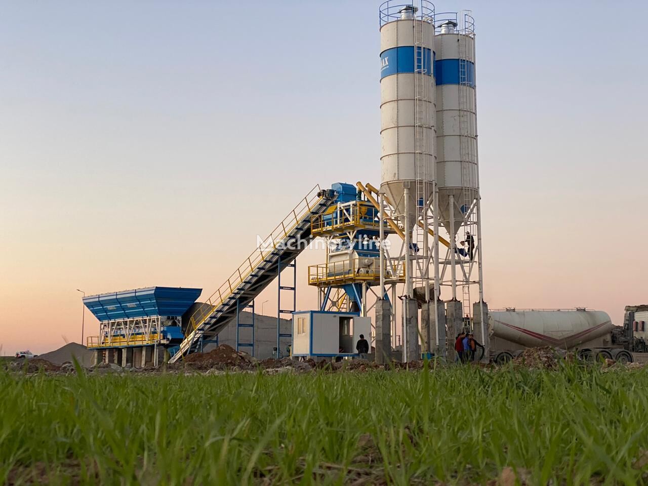 új Promax Centrale à Béton Stationnaire / Fixe S130-TWN(130m³/h) betonüzem