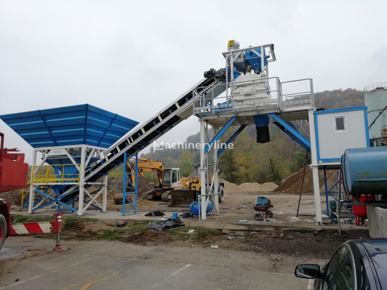 új Promax Planta de Hormigón Compacta C60-SNG PLUS (60m³/h) betonüzem