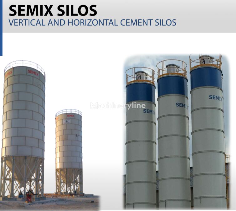 új Semix Cement Silo Bolted 1000 TONS cement silós