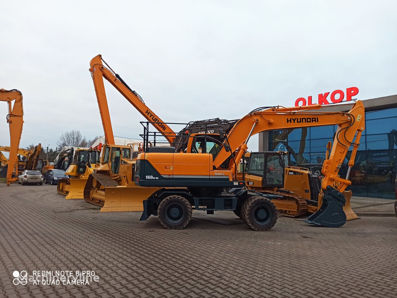 Hyundai R160W-9A  RATY  - KREDYT gumikerekes kotró