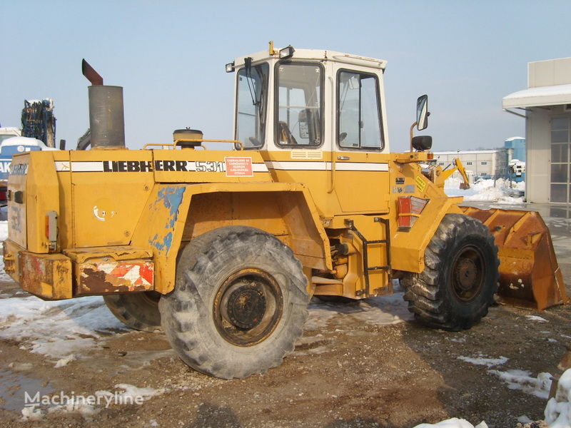 Liebherr L531 kerekes rakodó