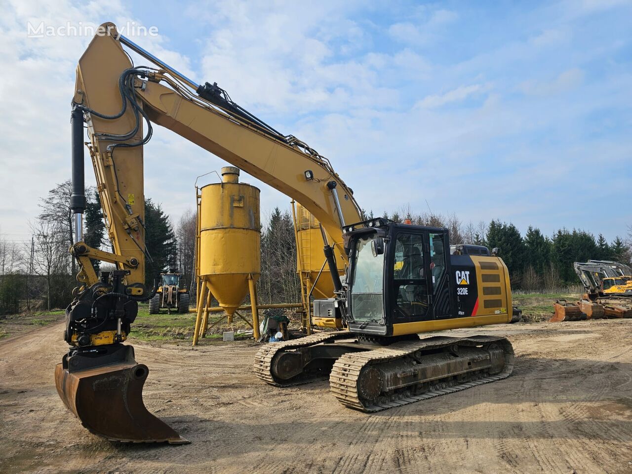 Caterpillar 320EL lánctalpas kotrógép