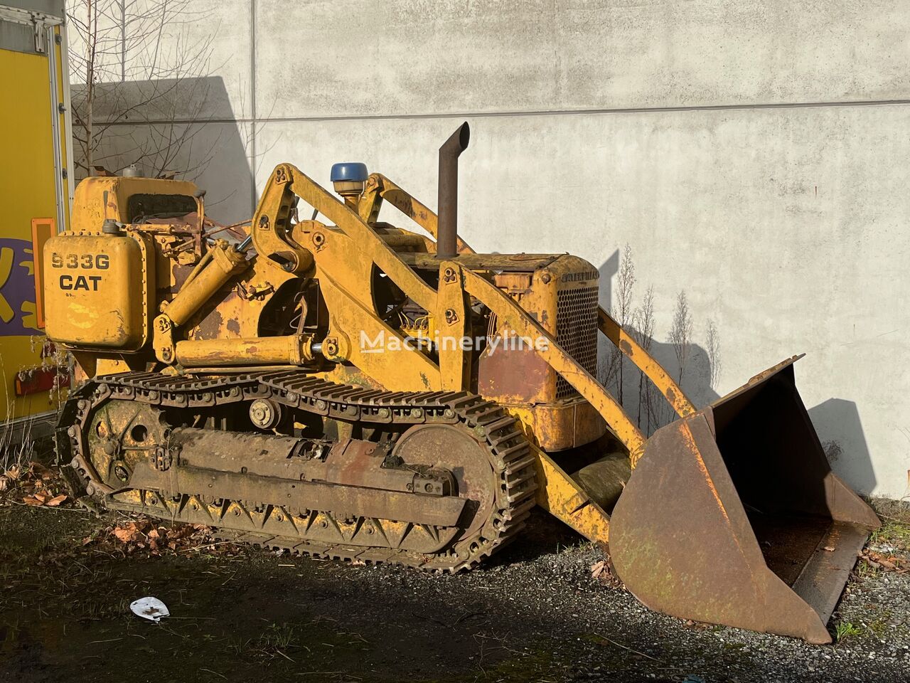 Caterpillar 933 G lánctalpas kotrógép